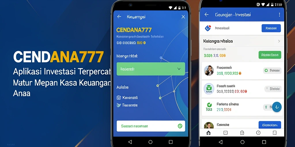 Screenshot CENDANA777 menunjukkan antarmuka investasi yang ramah pengguna.