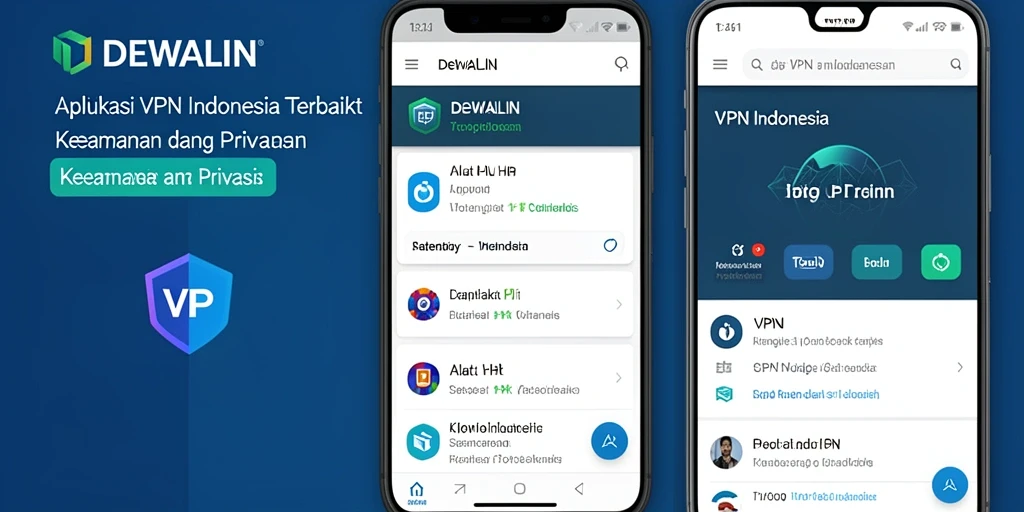 Tampilan antarmuka aplikasi DEWALIN yang sederhana dan mudah dipahami.