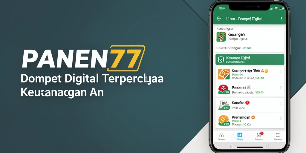 Tampilan antarmuka PANEN77 yang memudahkan pengguna dalam melakukan transaksi.