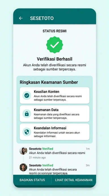 Kanal Resmi Unduh APK sesetoto untuk Pengguna Android